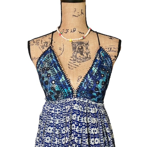 FREE PEOPLE GOOD VIBES MAXI DRESS - Picture 4 of 7